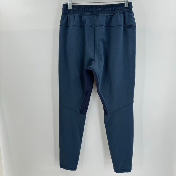 Lululemon Mens Grid Tech Pants Sweats Sz M Navy Blue - Picture 2 of 5